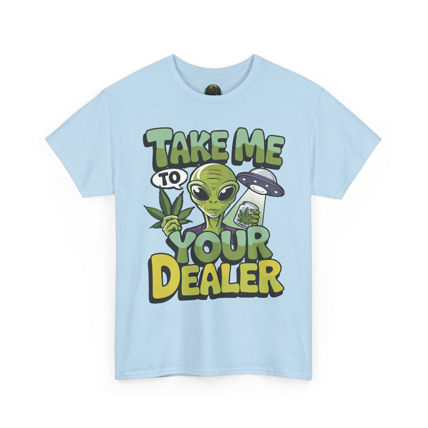 Alien Humor T-Shirt - Funny Graphic Tee for UFO Lovers