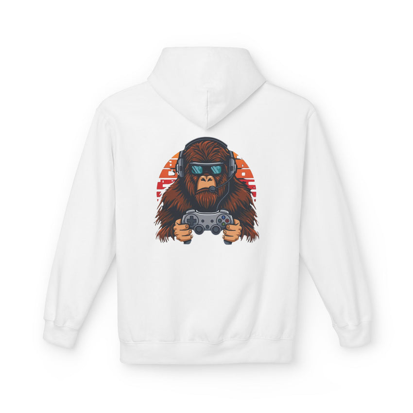 Gaming Ape Gamer Hoodie | Squatch Gaming Logo, Retro Controller