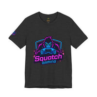 Squatch Gaming Logo Tee | Gamer Badge T-Shirt