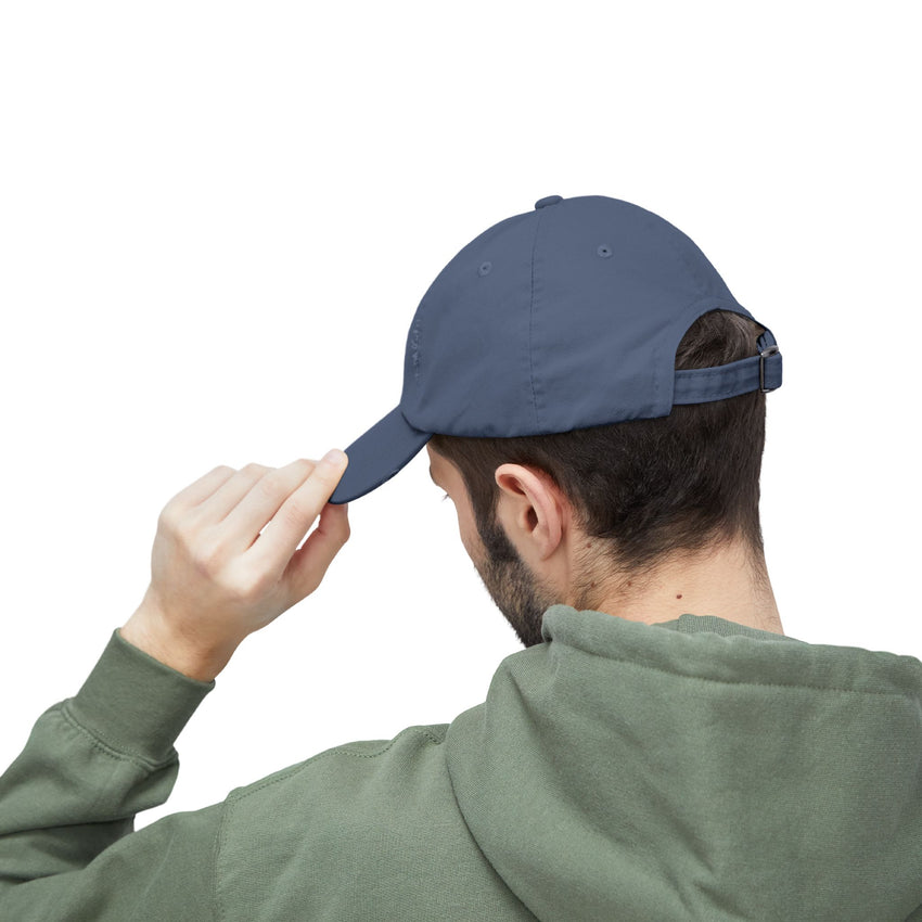 Gone Fishing Distressed Cap - Unisex Fishing Hat for Outdoor Enthusiasts