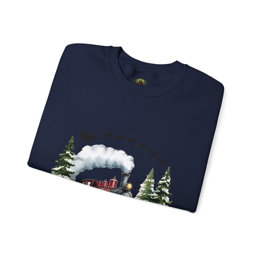 Believe in Santa train sweatshirt , Do you believe?