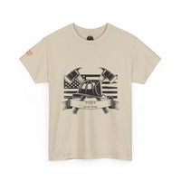 Proud Firefighter Tee, Unisex Heavy Cotton T-Shirt