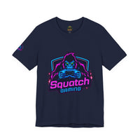 Squatch Gaming Logo Tee | Gamer Badge T-Shirt