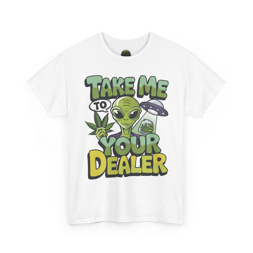 Alien Humor T-Shirt - Funny Graphic Tee for UFO Lovers