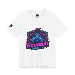 Squatch Gaming Logo Tee | Gamer Badge T-Shirt