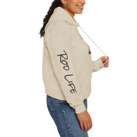Gone Fishin' Bigfoot Hoodie - Unisex Heavy Blend™ Sweatshirt for Nature Lovers