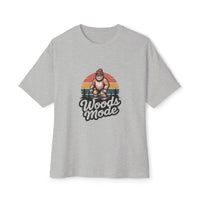 Retro Bigfoot Woods Mode Unisex Oversized Tee