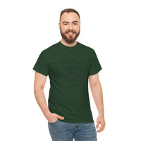 Retired Not My Problem Unisex Heavy Cotton Tee - Casual Comfort for Retirement Celebrations
