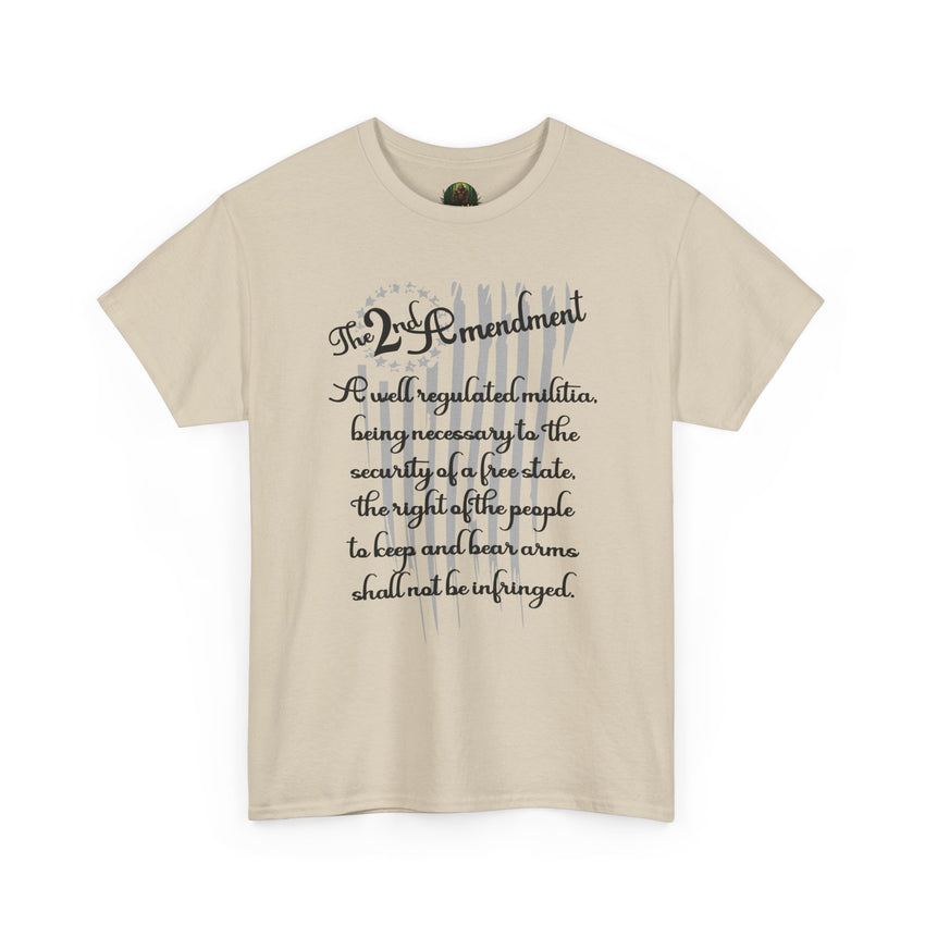 Second Amendment Unisex Heavy Cotton Tee Patriotic T-Shirt