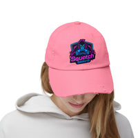 Squatch Gaming logo Cap | Neon Sasquatch gamer hat