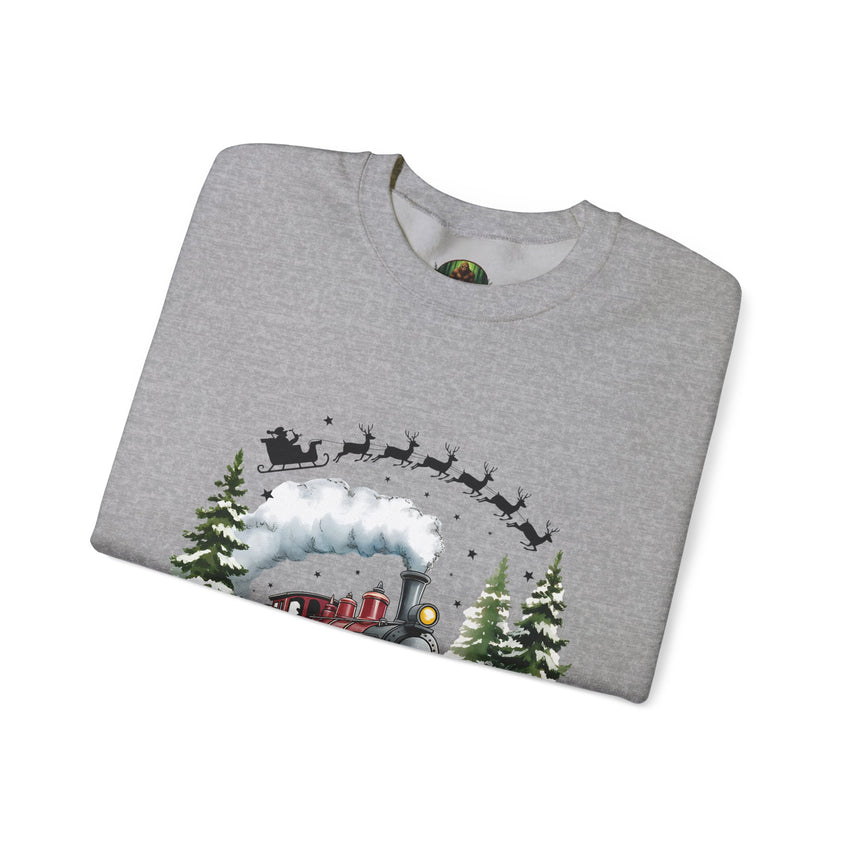Believe in Santa train sweatshirt , Do you believe?