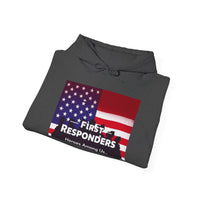 First Responders Unisex Hoodie - Honor, Support & Unite
