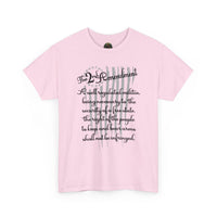 Second Amendment Unisex Heavy Cotton Tee Patriotic T-Shirt