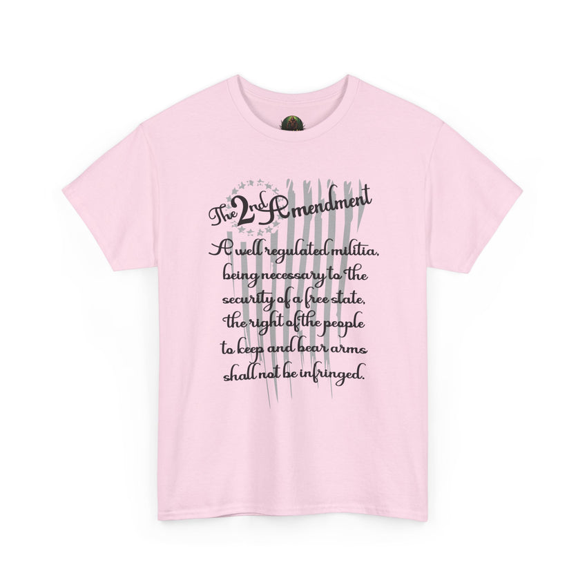 Second Amendment Unisex Heavy Cotton Tee Patriotic T-Shirt