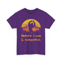 Nature,Love & Sasquatch Tshirt