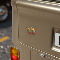 Retirement Management Transparent Outdoor Sticker
