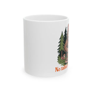 Funny Camping Mug  No Talking Before Coffee 11oz & 15oz