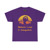 Nature,Love & Sasquatch Tshirt