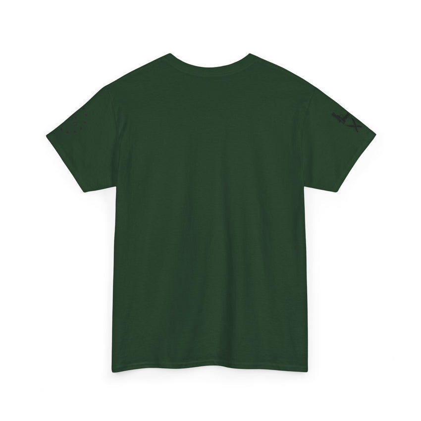 Patriotic Unisex Heavy Cotton Tee - 'We Will Keep Our God, Our Guns, and Our Constitution!'