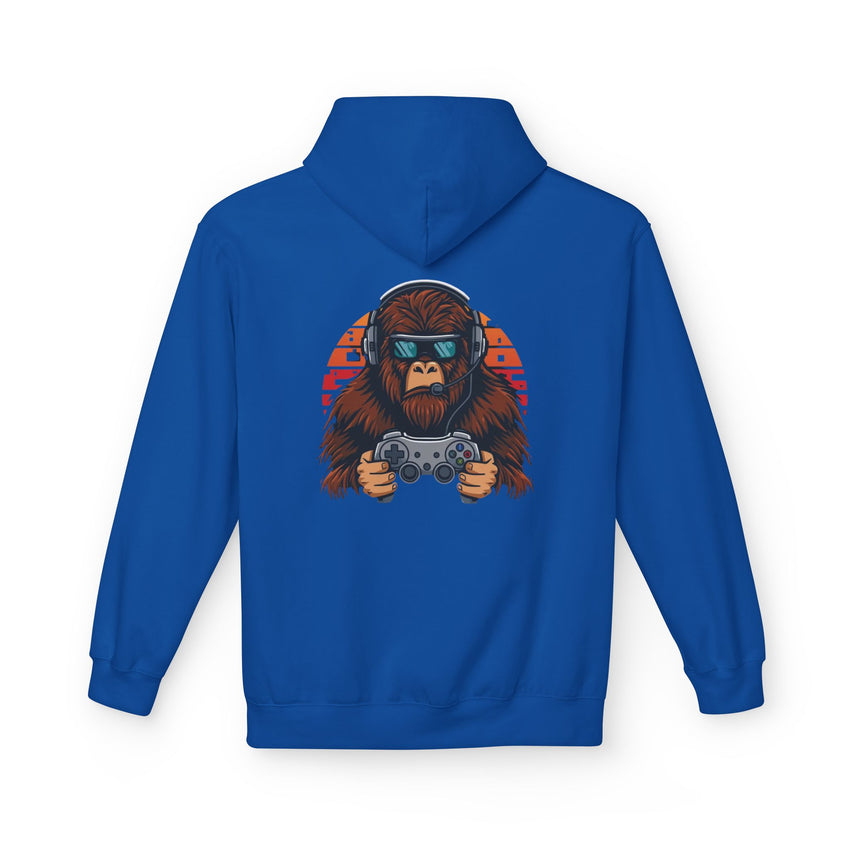 Gaming Ape Gamer Hoodie | Squatch Gaming Logo, Retro Controller
