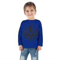I Believe Bigfoot Toddler Long Sleeve Tee