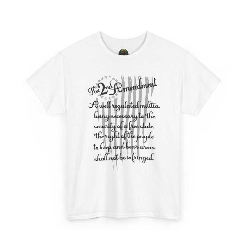 Second Amendment Unisex Heavy Cotton Tee Patriotic T-Shirt