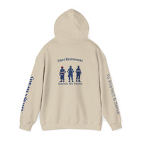 First Responders Unisex Hoodie - Honor, Support & Unite