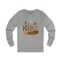 Outdoor Adventure Long Sleeve Tee - 'Hike' Graphic