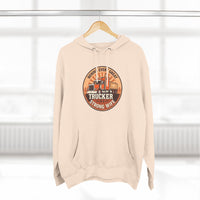 Trucker Strong Wife Fleece Hoodie