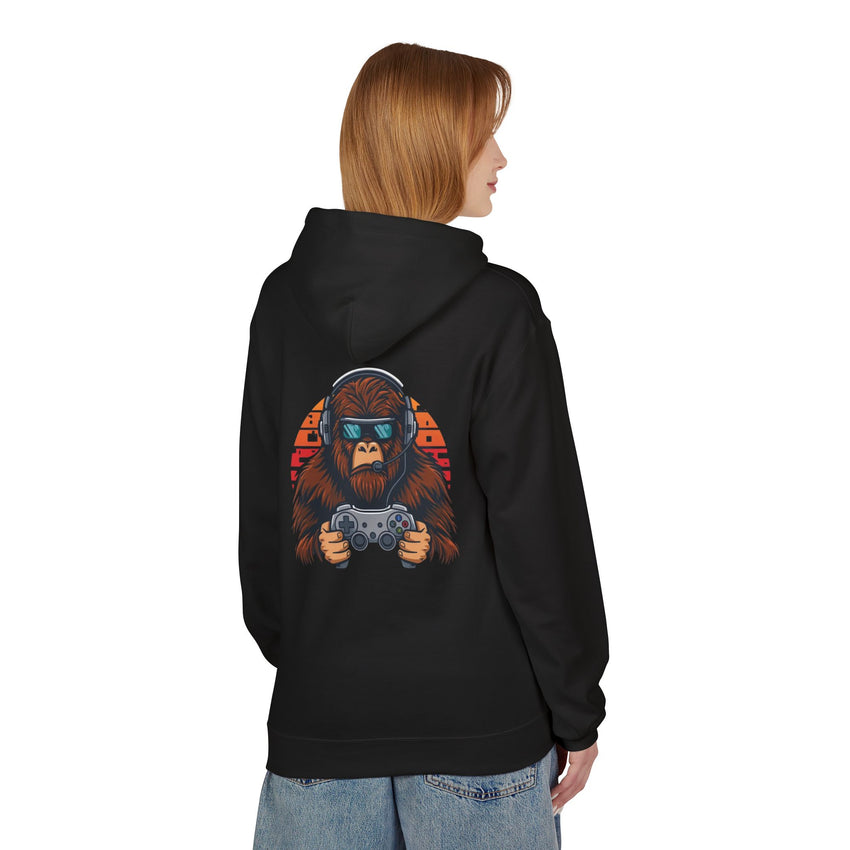 Gaming Ape Gamer Hoodie | Squatch Gaming Logo, Retro Controller