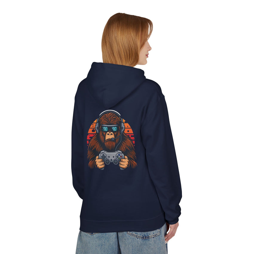 Gaming Ape Gamer Hoodie | Squatch Gaming Logo, Retro Controller