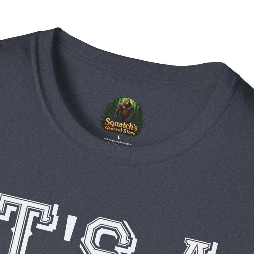 It's A Trap trumpet T-Shirt | Retro Striped Trombone Band Humor