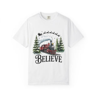 Believe train christmas tshirt , Do you believe ?