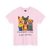 Furriends Come in All Colors Unisex Heavy Cotton Tee