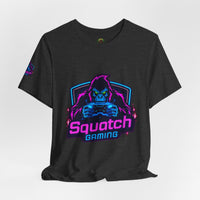 Squatch Gaming Logo Tee | Gamer Badge T-Shirt