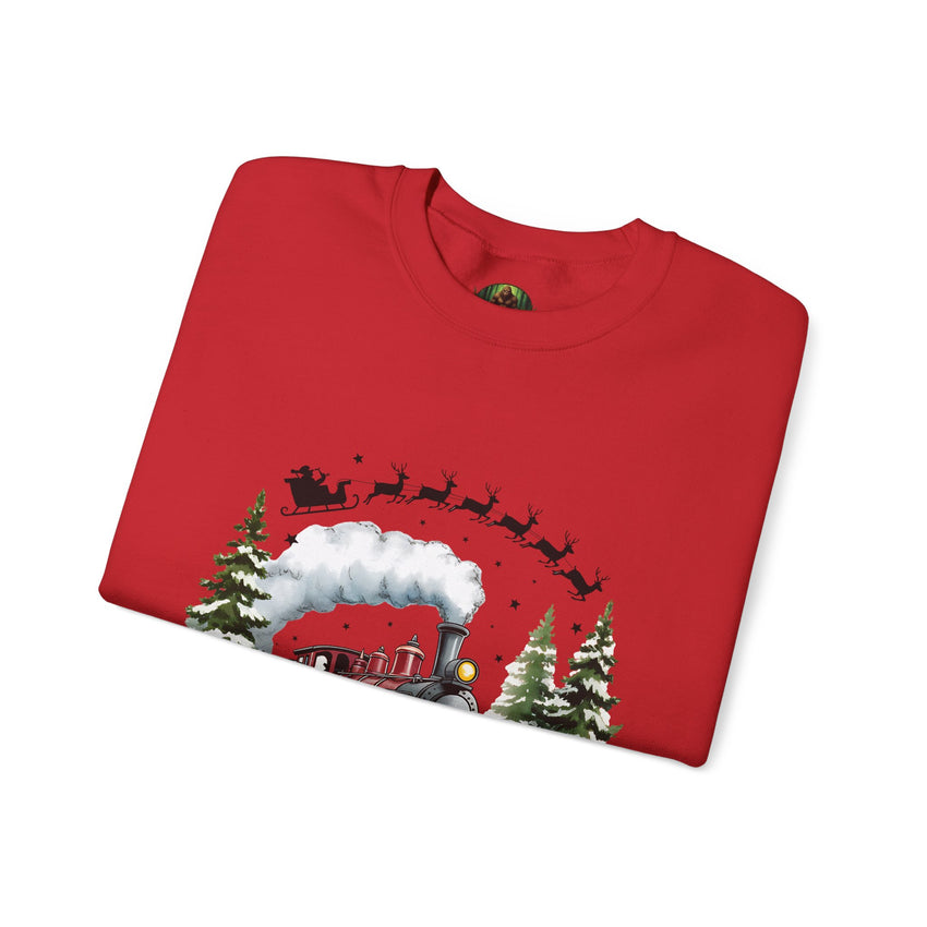 Believe in Santa train sweatshirt , Do you believe?