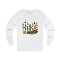 Outdoor Adventure Long Sleeve Tee - 'Hike' Graphic