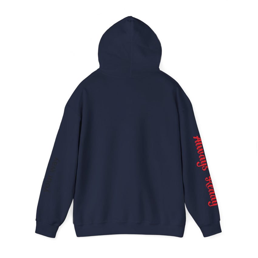 Proud Firefighter Hooded Sweatshirt  Unisex Heavy Blend