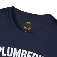 Plumber's Wife Funny Quote T-Shirt | Tradeswoman Spouse Shirt