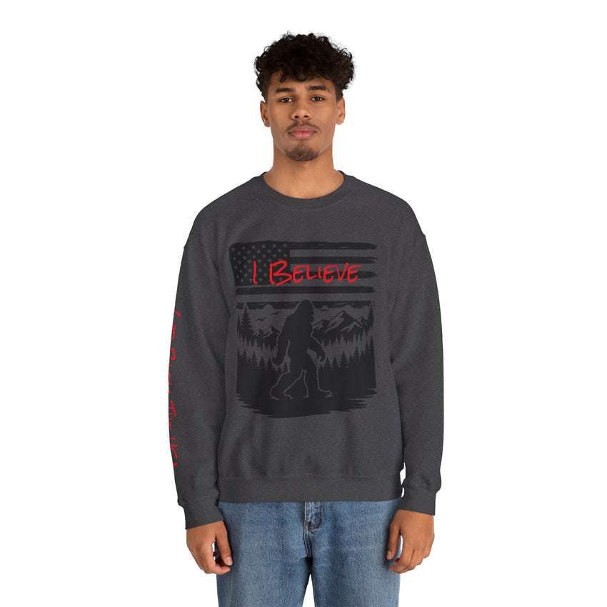 Bigfoot Believer Unisex Crewneck Sweatshirt