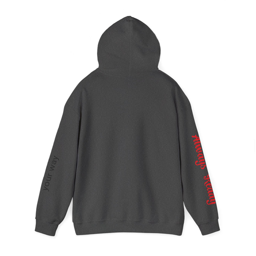 Proud Firefighter Hooded Sweatshirt  Unisex Heavy Blend