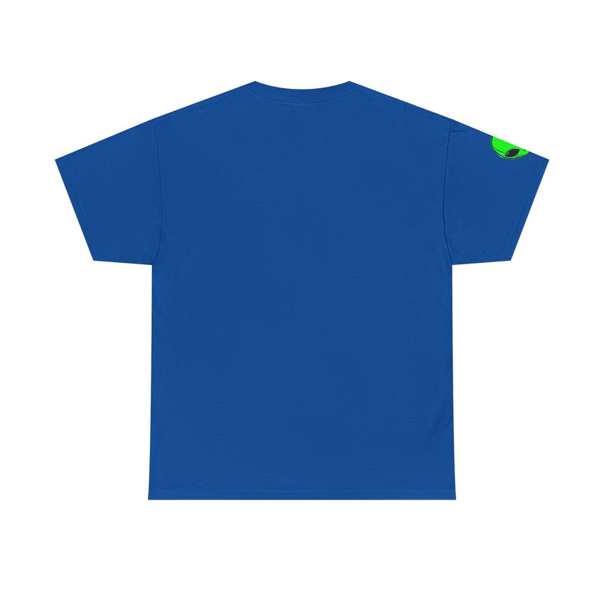 UFO Abduction Scene T-Shirt | Alien Spaceship Landscape Tee