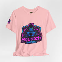 Squatch Gaming Logo Tee | Gamer Badge T-Shirt