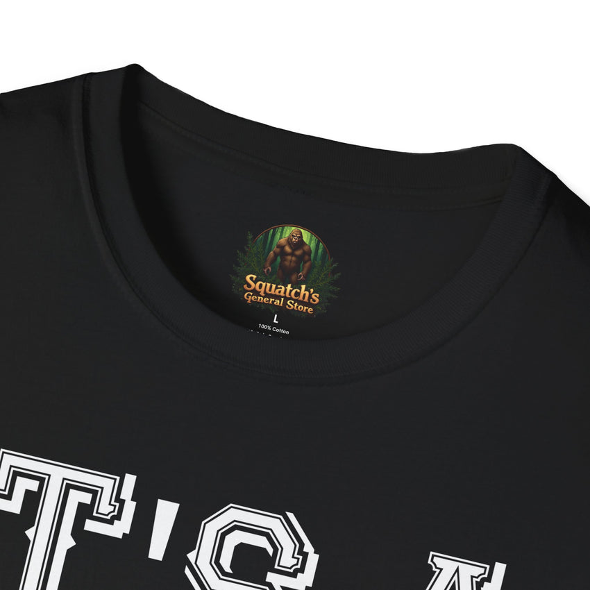 It's A Trap trumpet T-Shirt | Retro Striped Trombone Band Humor
