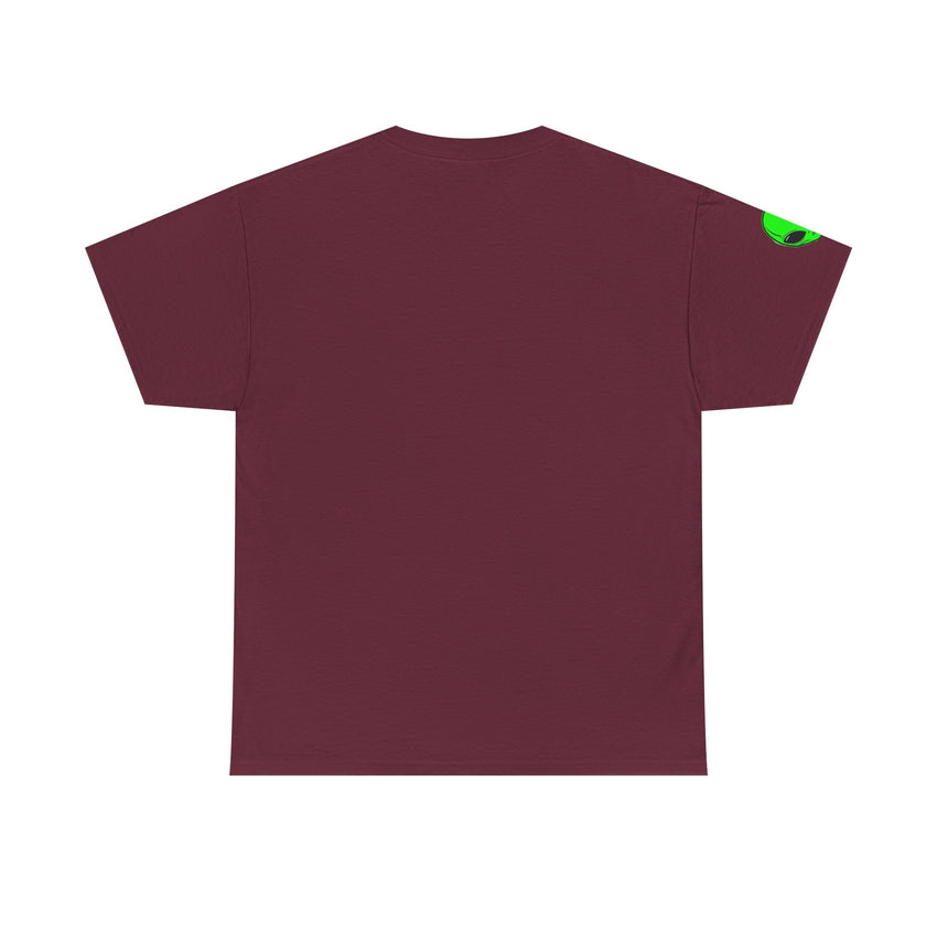 UFO Abduction Scene T-Shirt | Alien Spaceship Landscape Tee