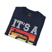 It's A Trap trumpet T-Shirt | Retro Striped Trombone Band Humor
