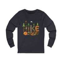 Outdoor Adventure Long Sleeve Tee - 'Hike' Graphic