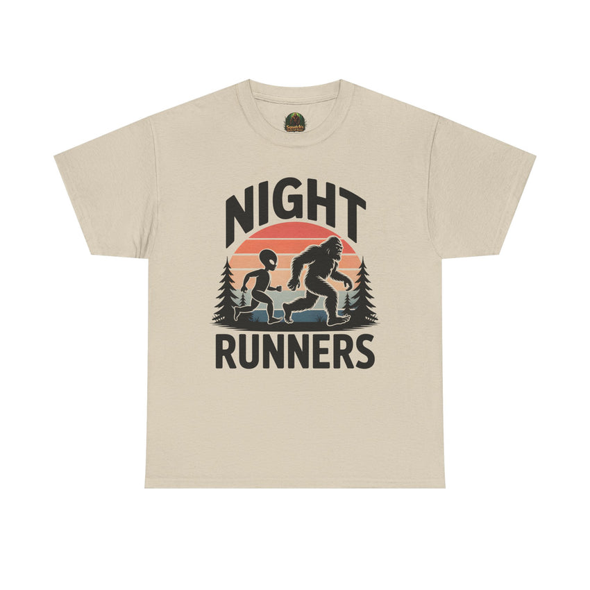 Night Runners Alien Unisex Cotton Tee