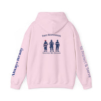 First Responders Unisex Hoodie - Honor, Support & Unite