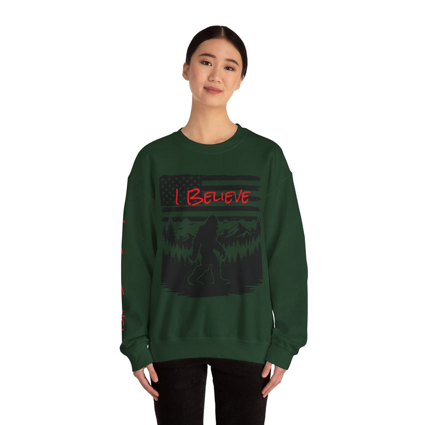 Bigfoot Believer Unisex Crewneck Sweatshirt